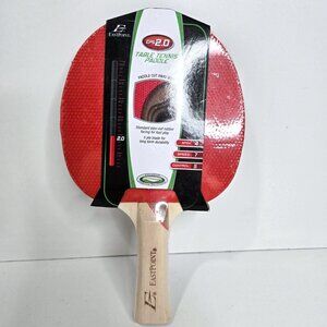 Eastpoint EPS 2.0 Table Tennis Ping Pong Paddle Wood Handle Red Black